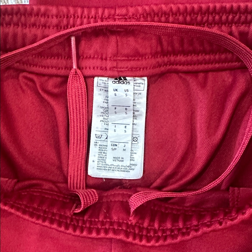 adidas Red and Black Men's Pants - Picture 5 of 5